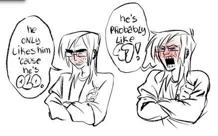 he does sort of hate kim in a special way